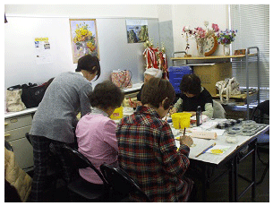健康会「つながりサロン」11月の様子