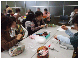 健康会「つながりサロン」3月の様子