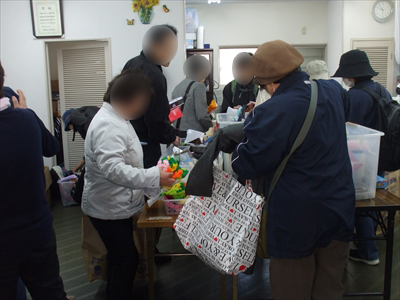 健康会「つながりバザー」